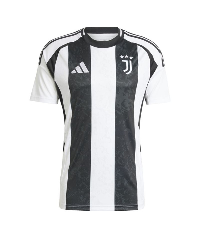 Camiseta Futebol adidas Homem da Juventus 24/25 Home Branco/Preto