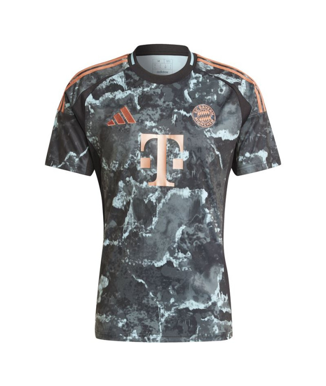 Camiseta de Fútbol adidas Fc Bayern 2024/2025 Away Hombre Negro