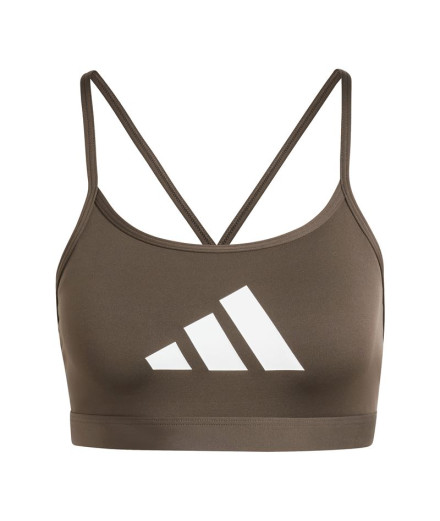 Sutiã esportivo adidas Mulher Aeroreact Big Logo Graphic...