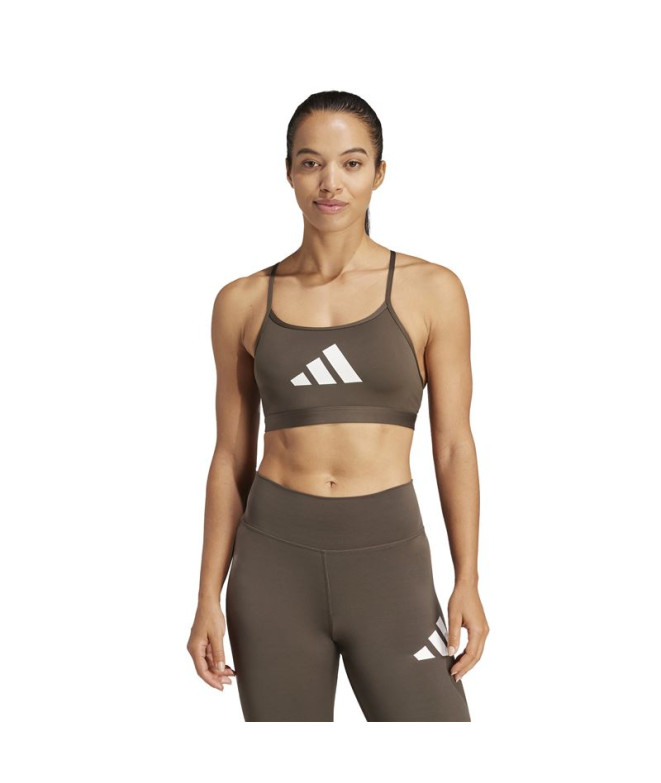 Sutiã esportivo adidas Mulher Aeroreact Big...