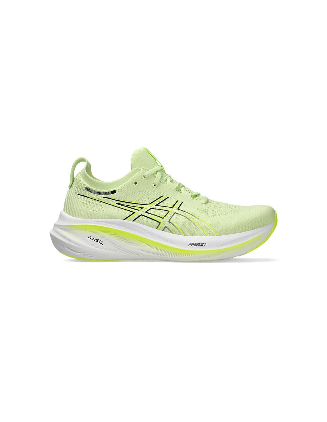 Zapatillas de Running ASICS Gel Nimbus 26 Hombre Verde