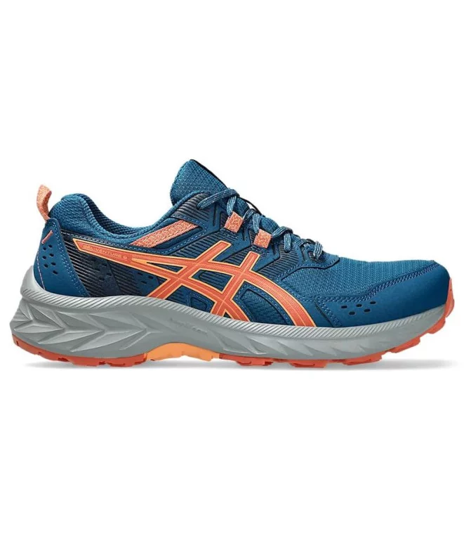 Chaussures Trail Gel Femme by ASICS -Venture 9 Bleu marine