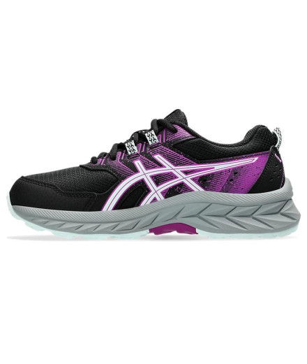 Sapatilhas Trail Infantil por ASICS Pre Venture 9 Gs Preto 2
