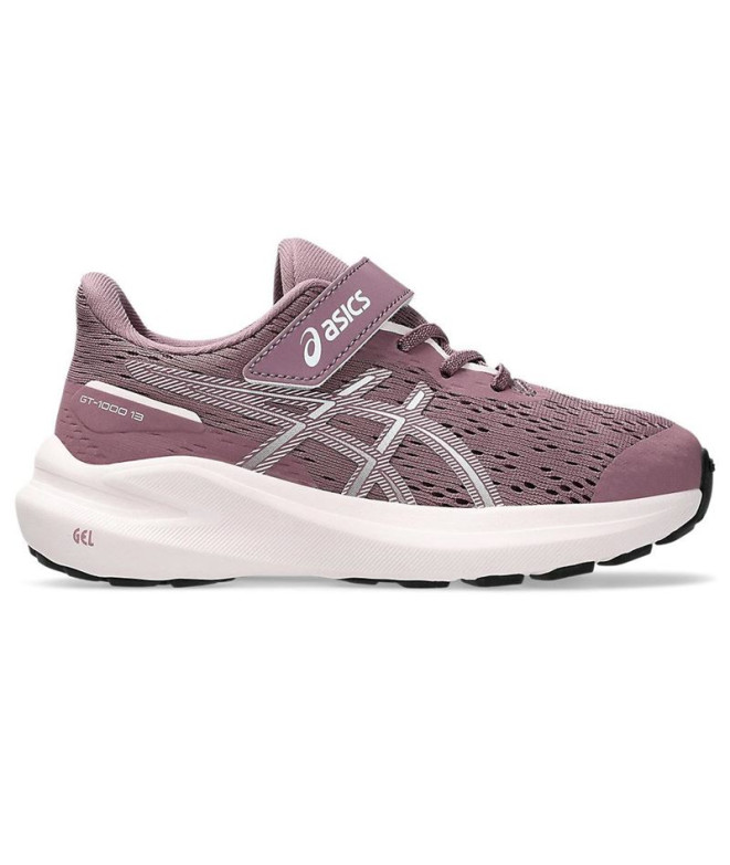 Zapatillas de Running ASICS Gt-1000 13 Ps Infantil Rosa