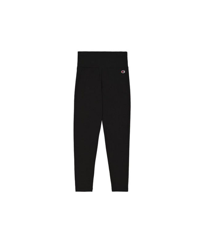 Mallas Champion Crop Leggings Mujer Negro