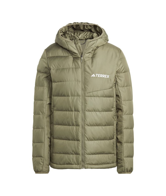 Veste Montagne adidas Femme de Terrex Multi Light Down Olive Green