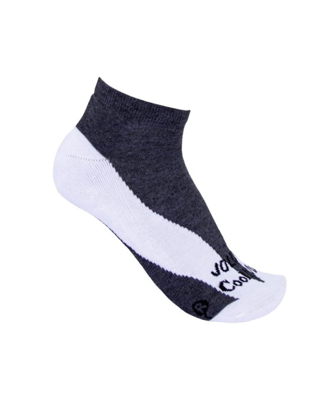 Chaussettes Joluvi Coolmax Extra Low 2Pz Grey Vigore Enfant