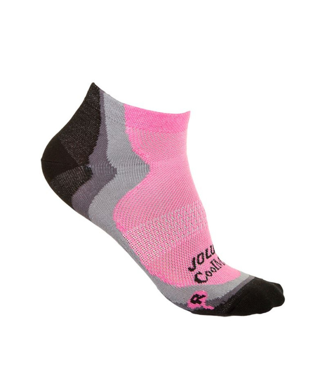 Chaussettes Joluvi Coolmax Walking 2 PZ Rose fluo