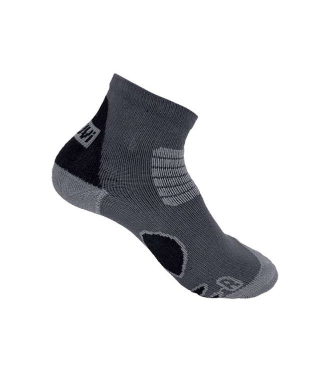 Chaussettes Joluvi Trail Pack Coolmax 2 Noir