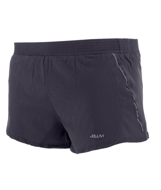 Pantalones Joluvi de running Meta Antracita