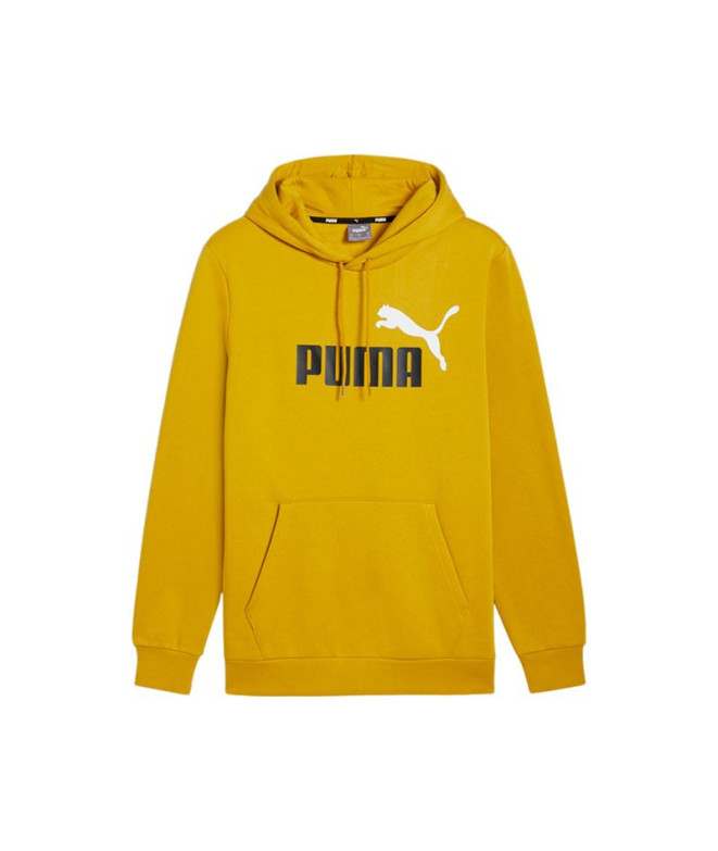 Moletom Casual de Puma Ess+ 2 Col Big Logo Homem