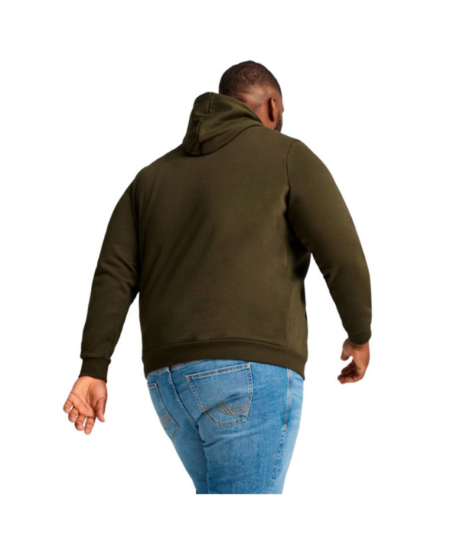 Moletom Casual de Puma Ess+ 2 Col Big Logo Homem