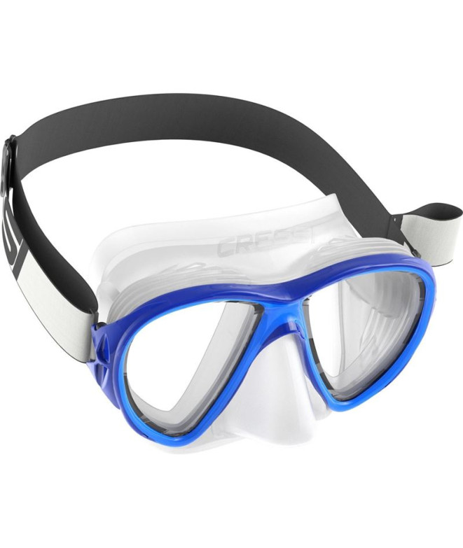 Máscara para Buceo Cressi Fiji Tx Unisex Transparente-Azul