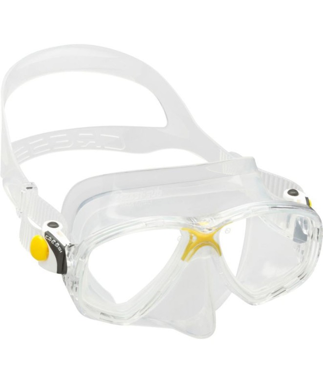 Máscara para Buceo Cressi Marea Unisex Transparente-Amarillo