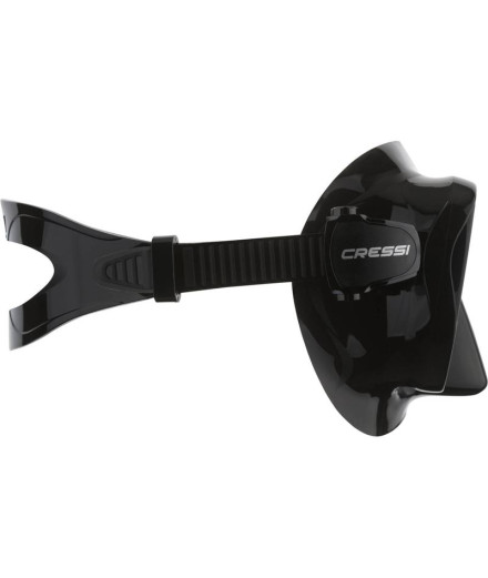 Masque pour Plongée Cressi F1 Unisexe Noir-Cristal Rouge 2