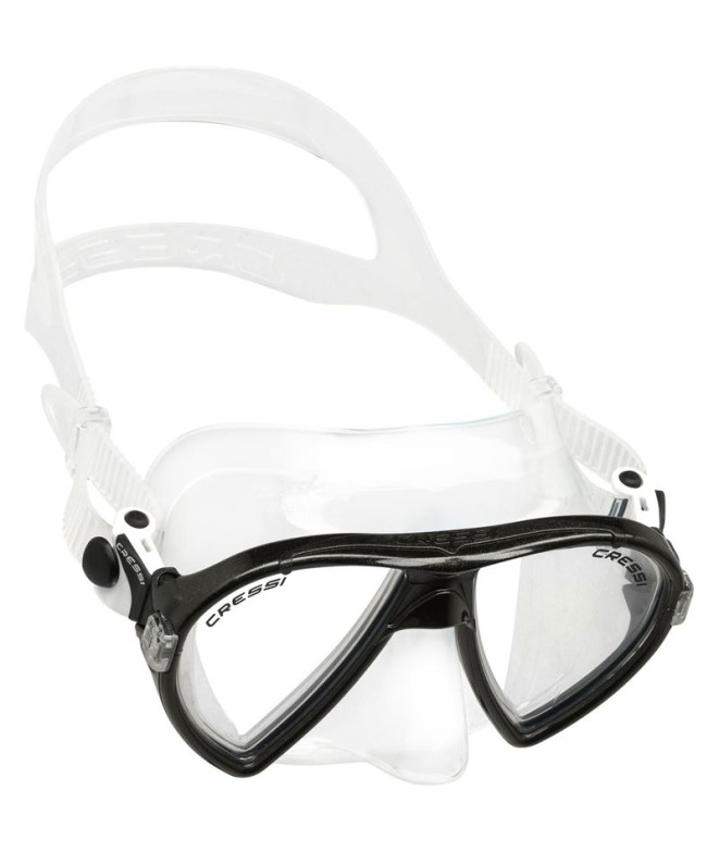 Máscara para Buceo Cressi Ocean Unisex Transparente-Negro