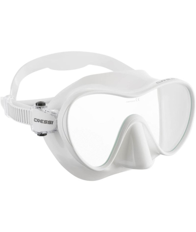 Máscara para Buceo Cressi F1 Unisex Blanca
