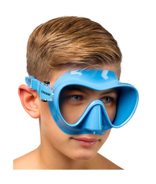 Máscara para Mergulho Cressi F1 Infantil Azul