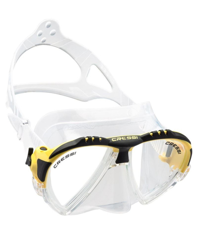 Máscara para Buceo Cressi Matrix Unisex Transparente-Amarillo