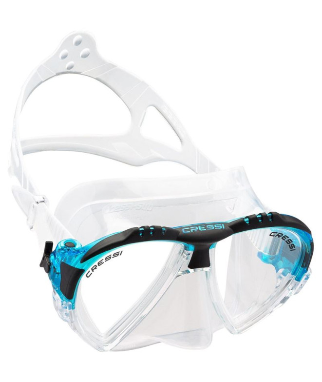 Máscara para Buceo Cressi Matrix Unisex Transparente-Aguamarina