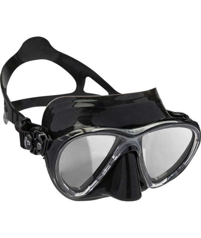 Máscara para Buceo Cressi Evo Big Eyes Unisex Transparente Dark-Espejo