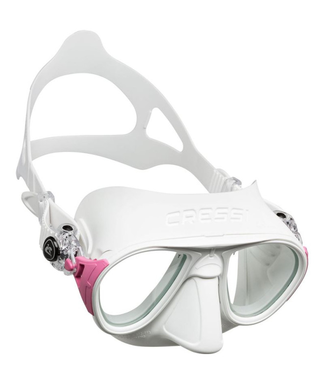 Máscara para Buceo Cressi Calibro Unisex Blanco-Rosa