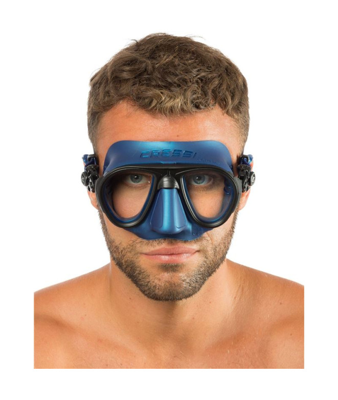 Masque pour Plongée Cressi Calibre Unisexe Bleu...