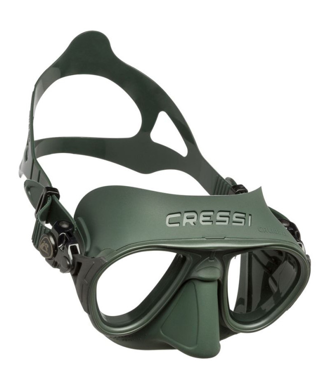 Máscara para Buceo Cressi Calibro Unisex Verde-Negro