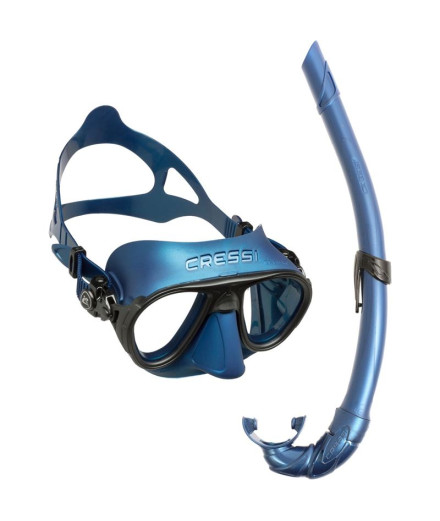 Kit para Mergulho Calibro + Corsica Unissex Azul Metal