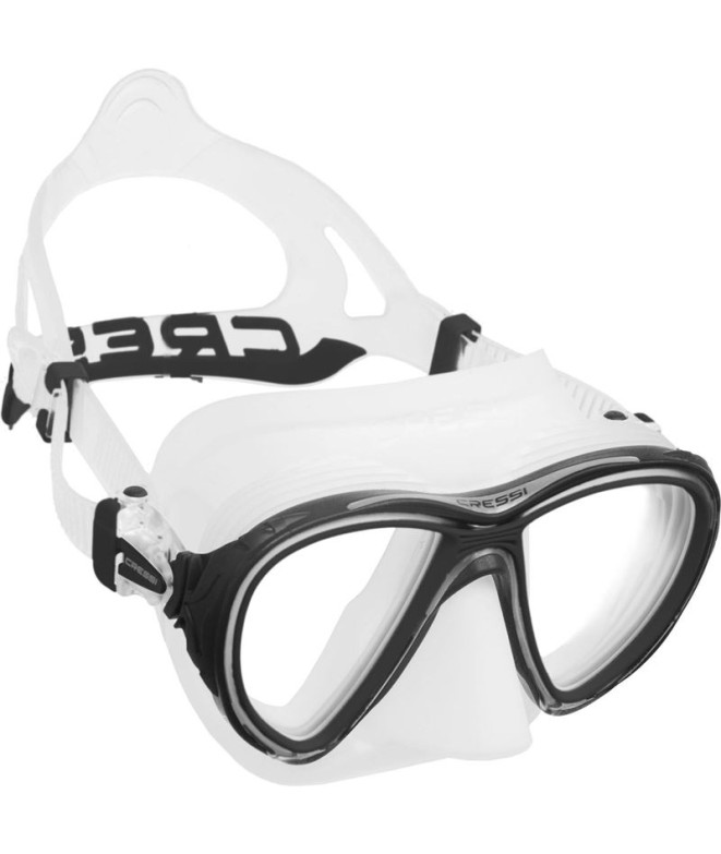 Máscara para Buceo Cressi Quantum Unisex Transparente-Negro