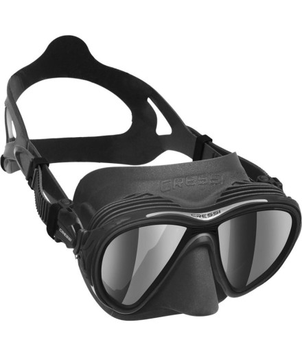 Máscara para Mergulho Cressi Quantum Unissex Dark-Negro...