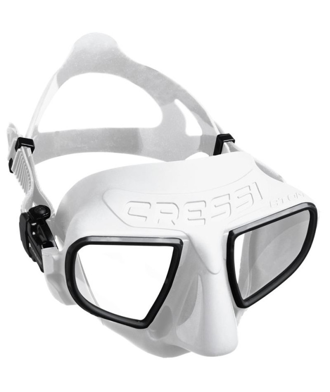 Máscara para Buceo Cressi Atom Unisex Blanco-Negro