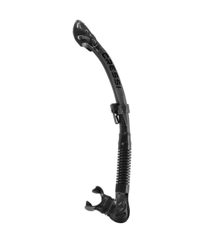 Tubo Respirador Cressi Alpha Ultra Dry Unisex Dark-Negro