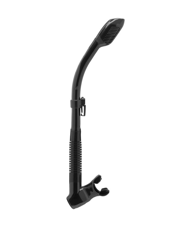Tubo Respirador Cressi Dry Unissex Dark-Negro