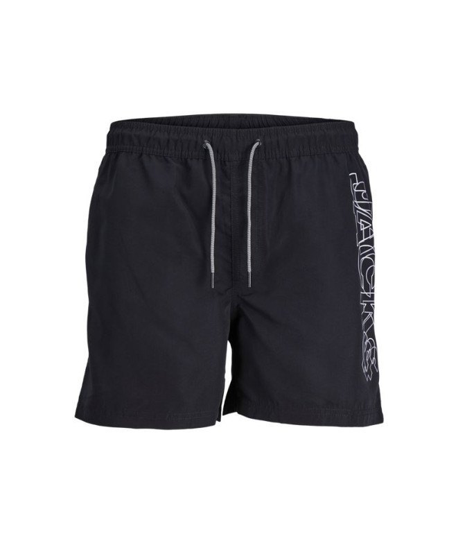 Bañador Jack & Jones tfiji Double Logo Hombre Black