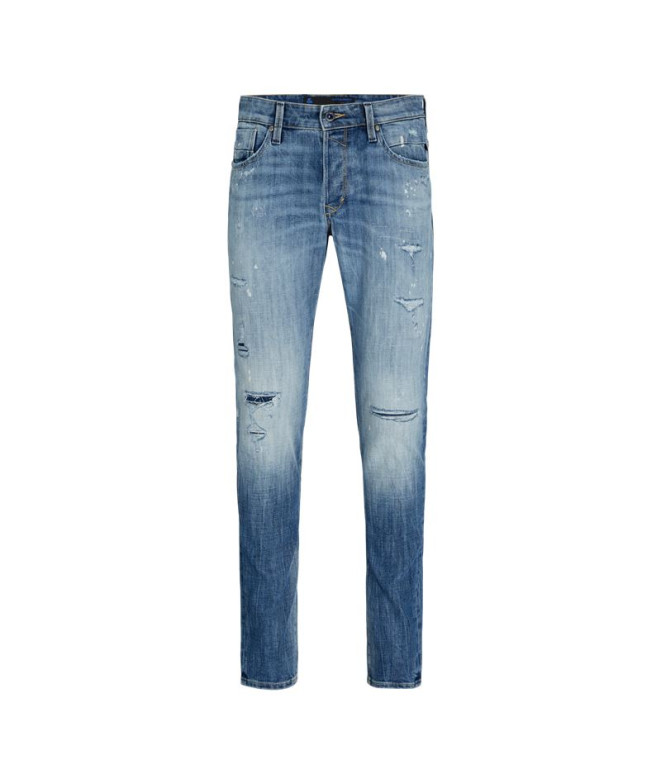 Calça Homem Jack &Jones iglenn blair Ge 702 Ganga azul