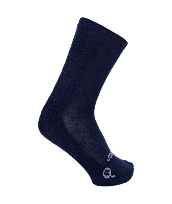 Chaussettes Joluvi Step Ctton High P.3 Marine Enfant