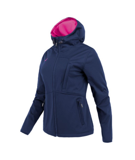 Veste Joluvi Soft _ Tech V2 Navy Fuchsia Femme Veste Joluvi Soft _ Tech V2 Navy Fuchsia Femme