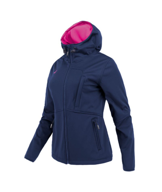 Chaqueta Joluvi Soft _ Tech V2 Marino Fucsia Mujer