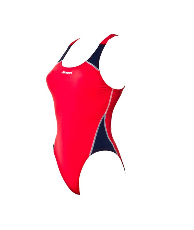 Bañador Mosconi Wc Tour Rojo - Marino Mujer