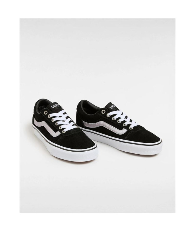 Chaussures Vans Ward Mtss Black Femme