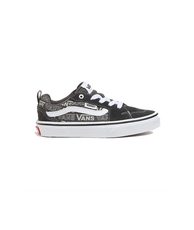 Zapatillas Vans Filmore Tona Negro Niño