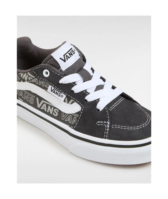 Sapatilhas Vans Filmore Tona Preto Menino