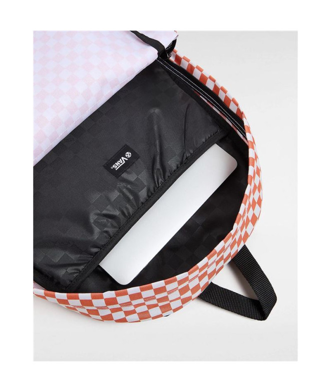 Sac à dos Vans Old Skool Check Rouge Unisexe