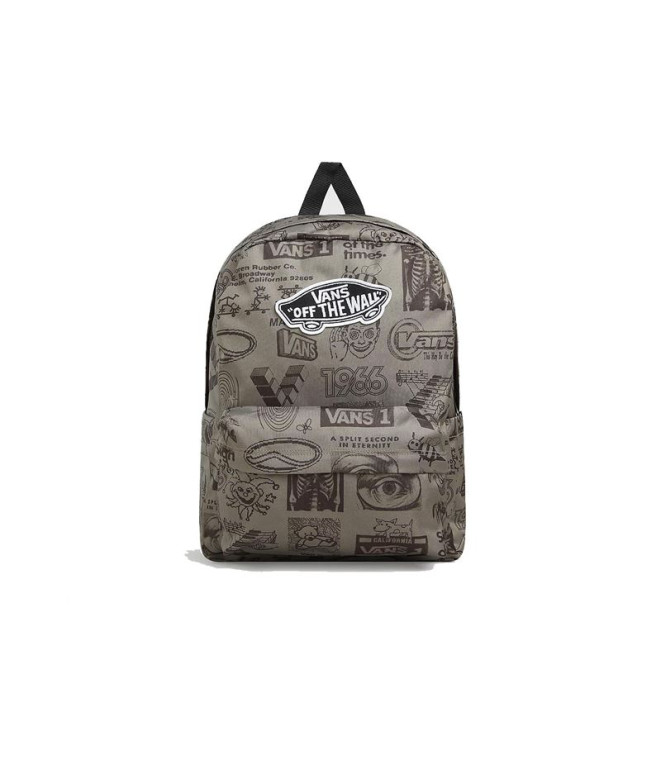 Mochila Vans Old Skool Classic Gris Unisex