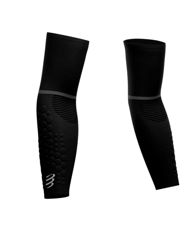 Manguitos de Running Compressport ArmForce Ultralight Negro
