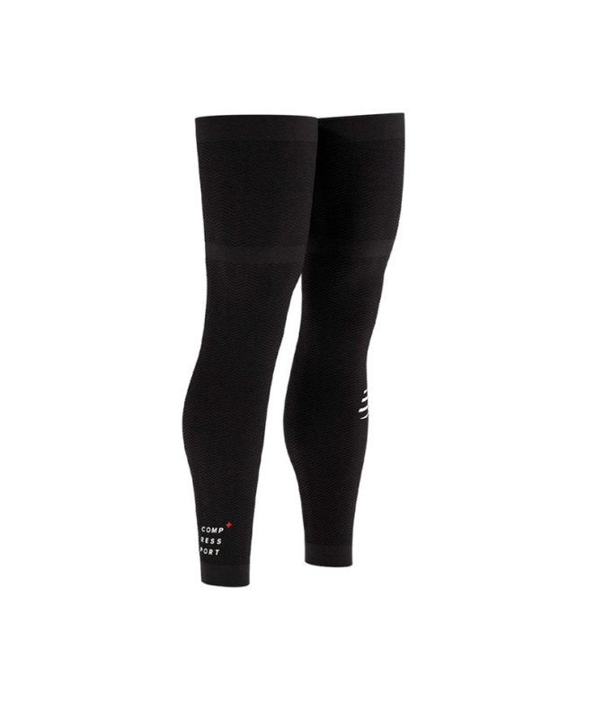 Medias Compressport Full Legs Unisex Negro