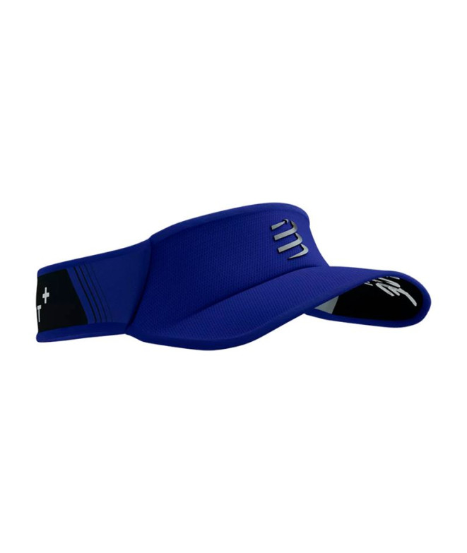 Visera de Running Compressport Visor Ultralight Dazzling Azul/Negro