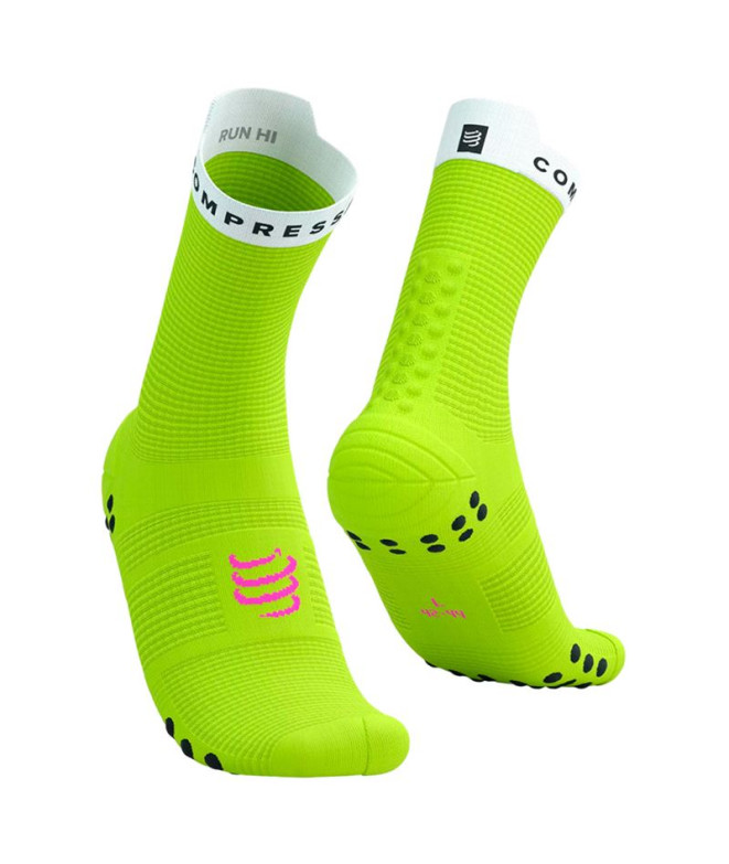 Chaussettes Running de Compressport Pro Racing v4.0 Run High