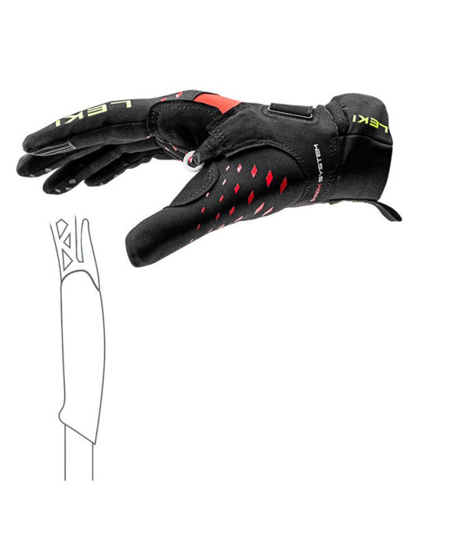 Luvas de Trail Leki Ultra Trail Storm